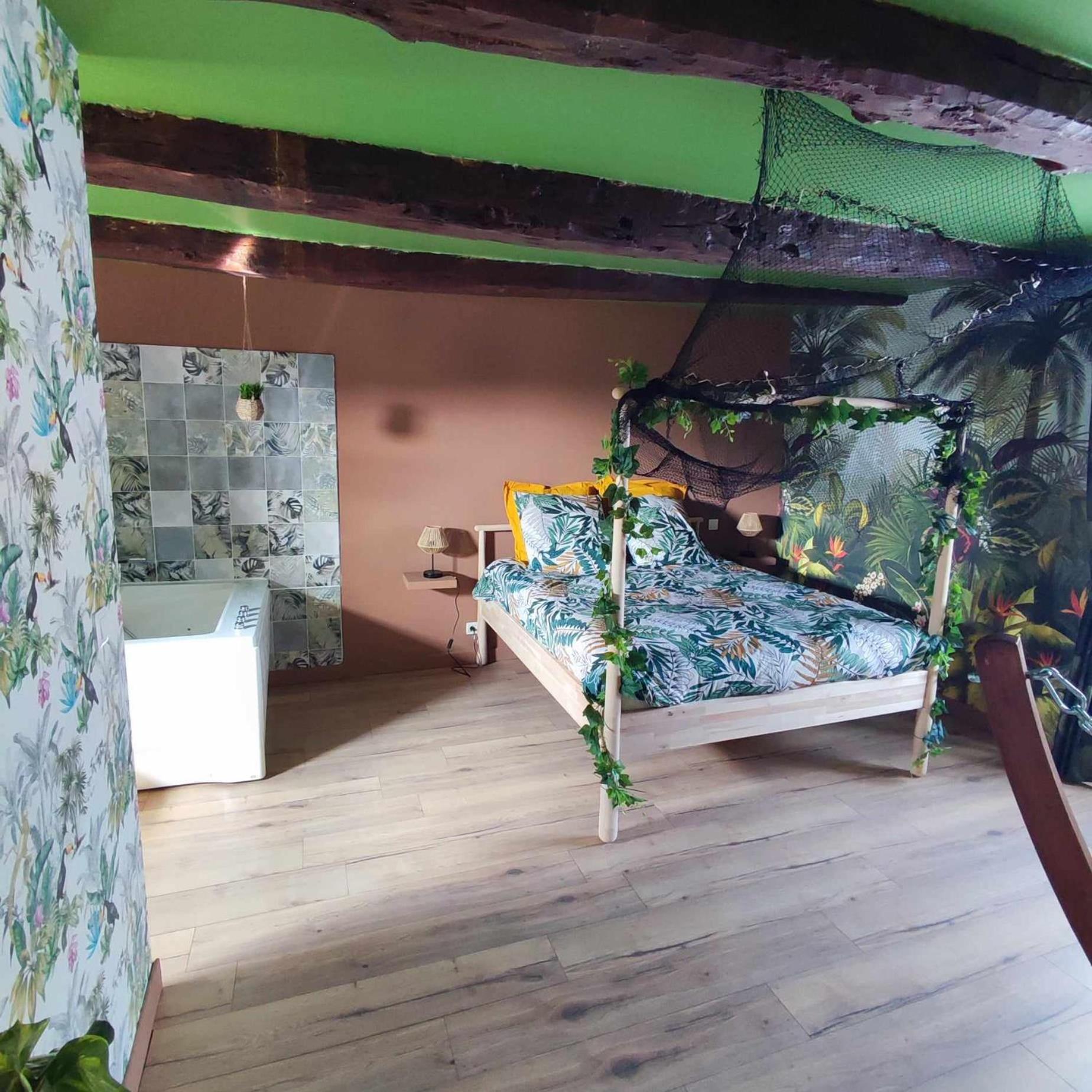 Appartement L'Evasion Jungle à Saint-Pierre-de-Plesguen Extérieur photo