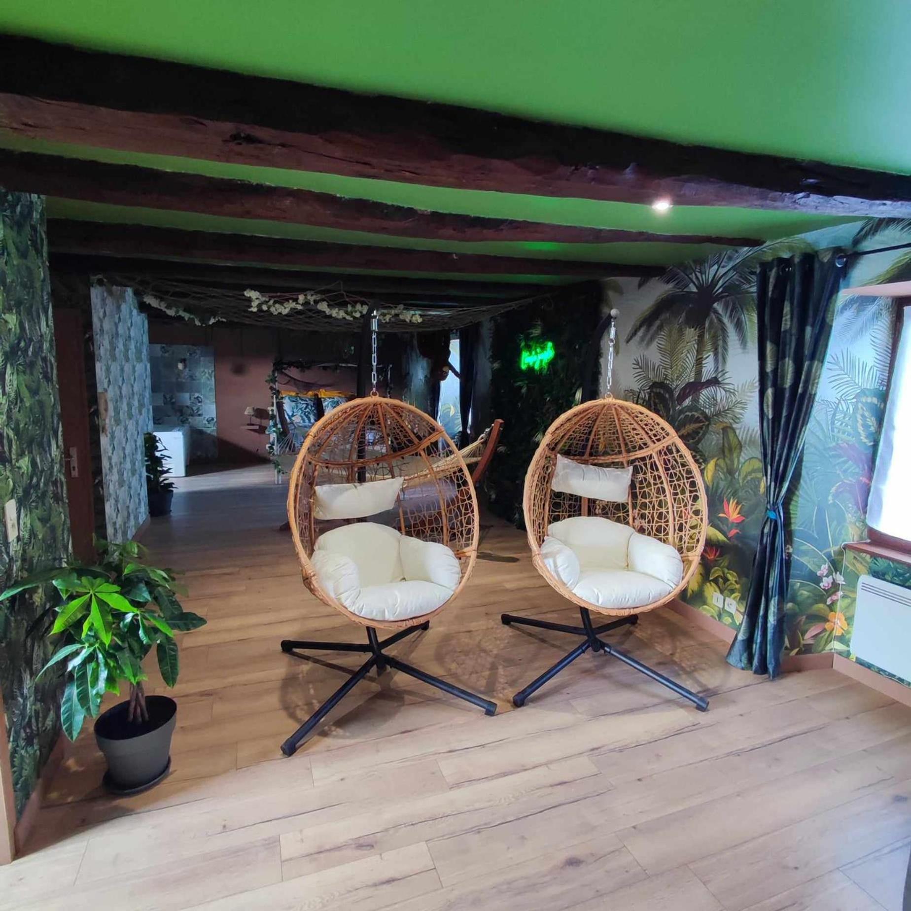 Appartement L'Evasion Jungle à Saint-Pierre-de-Plesguen Extérieur photo