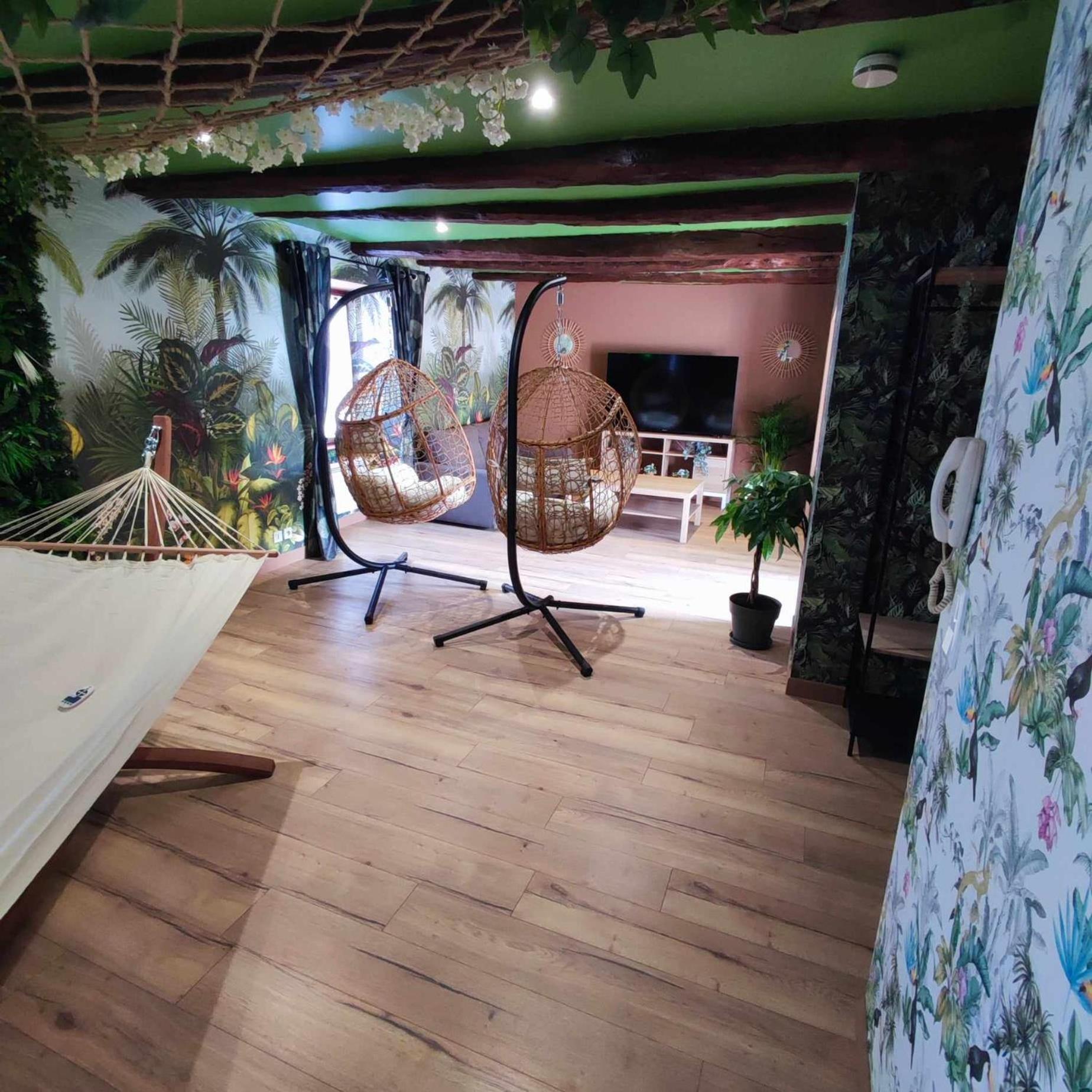Appartement L'Evasion Jungle à Saint-Pierre-de-Plesguen Extérieur photo