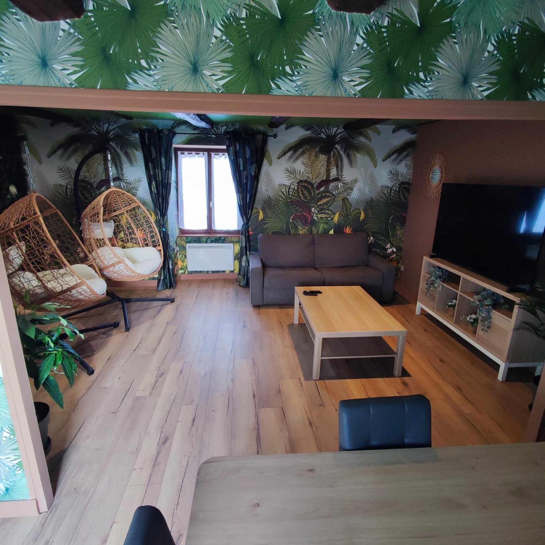 Appartement L'Evasion Jungle à Saint-Pierre-de-Plesguen Extérieur photo