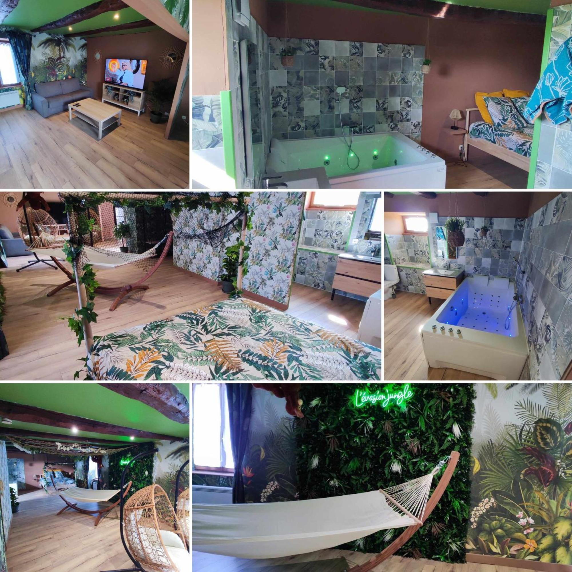 Appartement L'Evasion Jungle à Saint-Pierre-de-Plesguen Extérieur photo